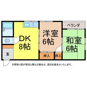 間取図 ハイツいとう (２Ｆ)