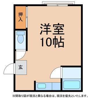 間取図 ハイツいとう　(１Ｆ)