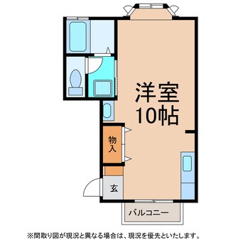 間取図 グランディア小松中町