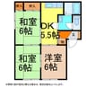 フォレストガーデン 3DKの間取り