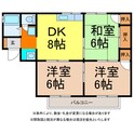 シャルマン舟山の間取図