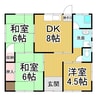高橋貸家 3DKの間取り
