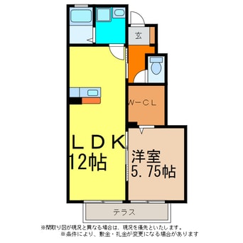 間取図 リッツハウスＷｉｔ