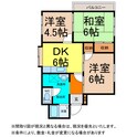 メゾンナカヒラⅡの間取図