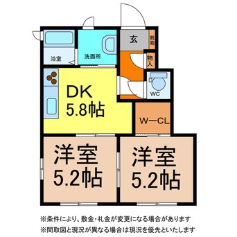 間取図 シャーメゾン大南