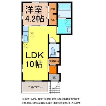 間取図 エレガンツァ喜多川