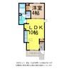 VERDE昇和 1LDKの間取り