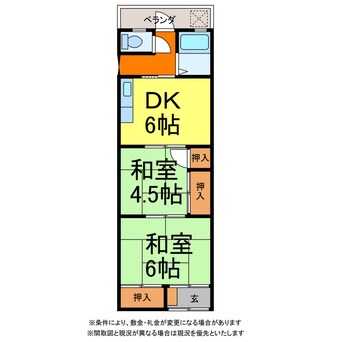 間取図 コンフォートプチパイン