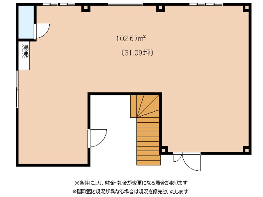 間取図 Ｆビル(テナント)