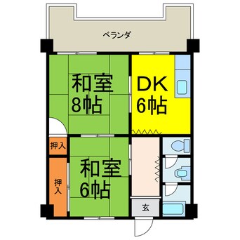 間取図 Core Libe Saijo