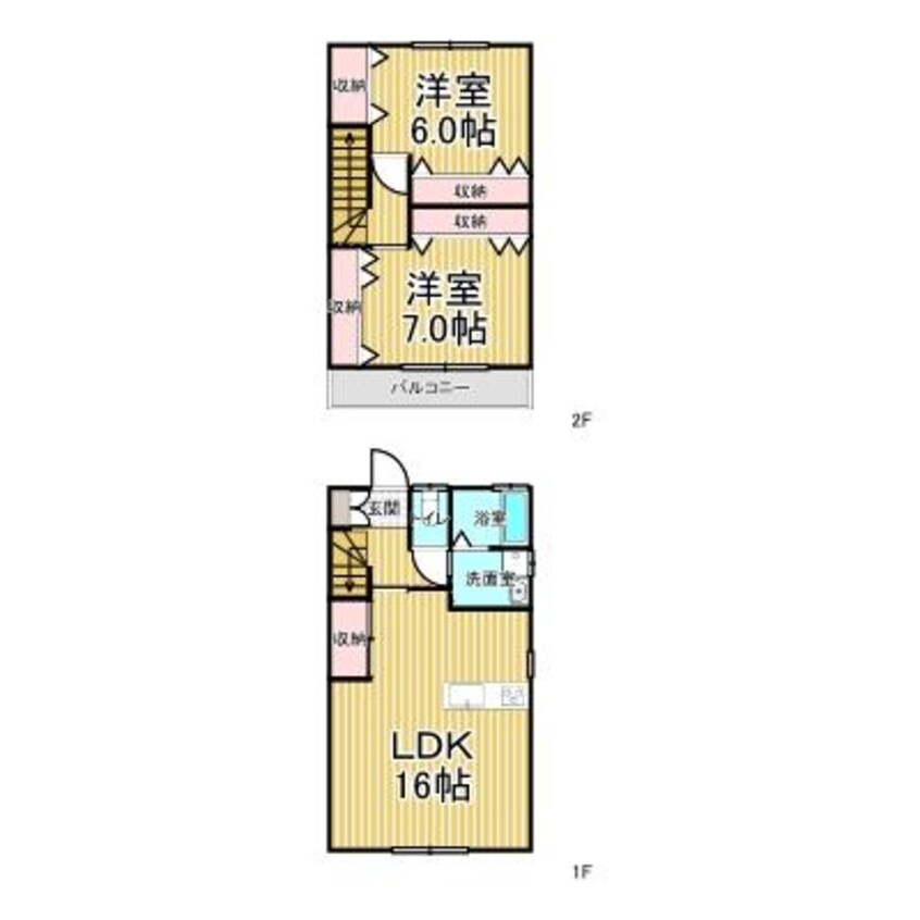 間取図 禎瑞ハイツ2