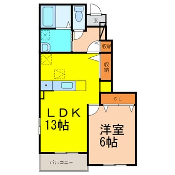 間取図 プロスパー　キョウエイⅡ