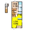 フォルトゥナ 1LDKの間取り