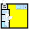 恵比寿 1Rの間取り