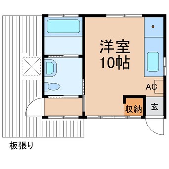 間取図 下島山甲644-1借家