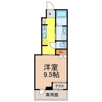 間取図 カナン喜多川