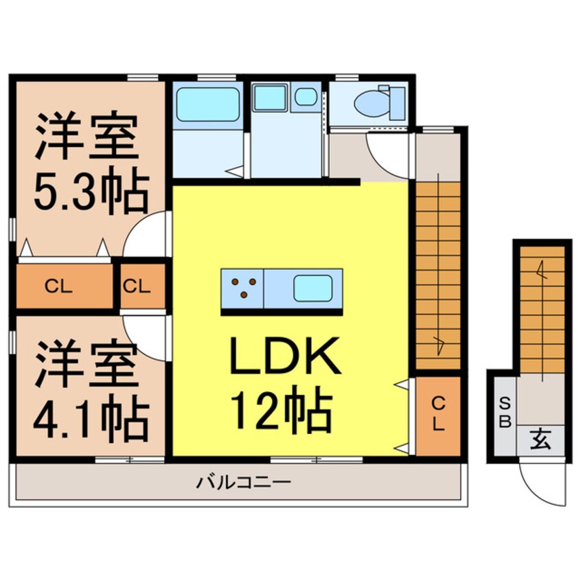 間取図 スピネル