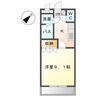 サンコートひうち 1Kの間取り