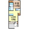 センチュリー　ドエルⅢ 1LDKの間取り
