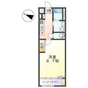 間取図 カメリア石鎚Ⅰ