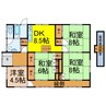 大町307-11貸家 4DKの間取り