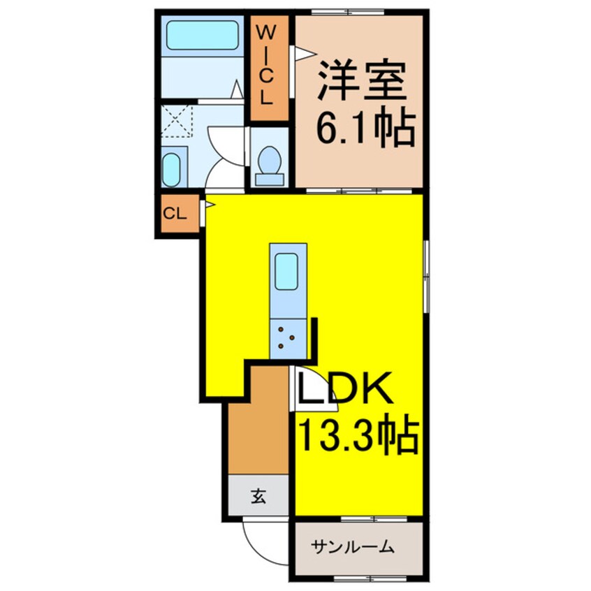 間取図 ヴィクトワール