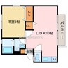 アーバン桜木 1LDKの間取り