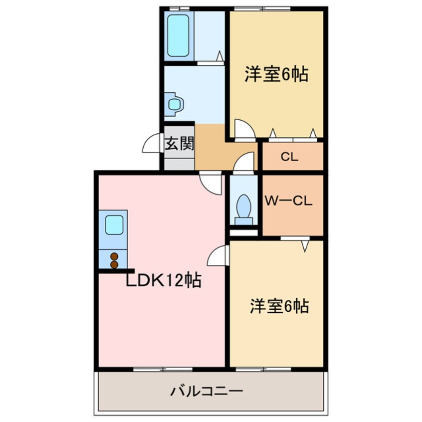 間取図 ヴィラアスカ30