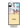 アベニューハタダⅢ 1Kの間取り