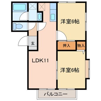 間取図 コスモス