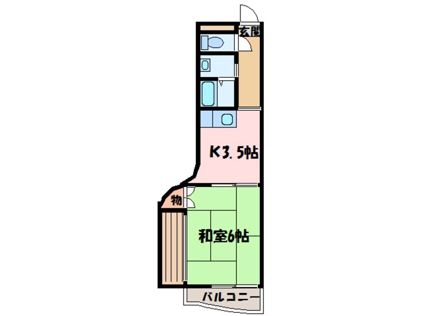 間取図 ＫＡＴＯ　Ⅰ