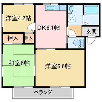 間取図 グランビア庄内