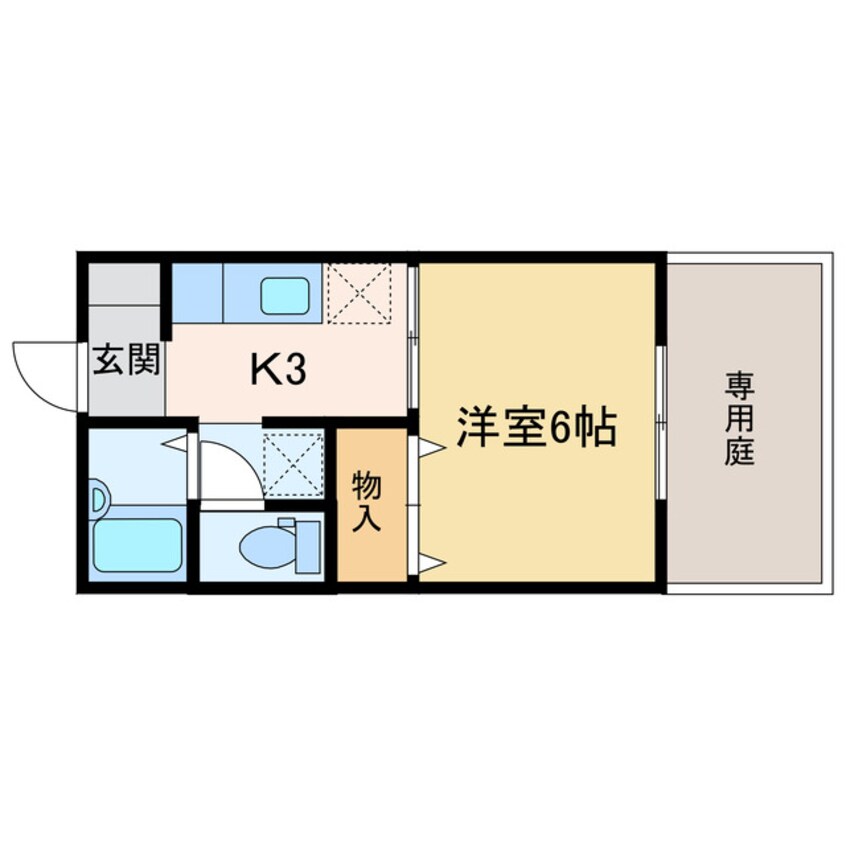 間取図 ルカハウス庄内