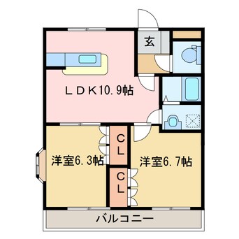 間取図 トーケン　プロニティ