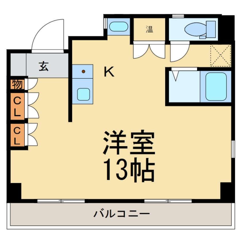 間取図 ザ・グローバル・ウエスト