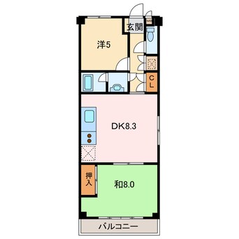 間取図 第６水野マンション