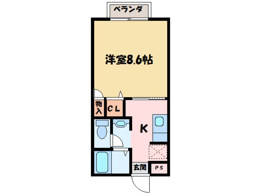 間取図 シャーメゾン坂井町