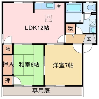 間取図 ヴァンヴェール