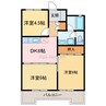 高津レジデンス 3DKの間取り