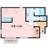 アルカンシェル庄内Ⅰ 1Rの間取り