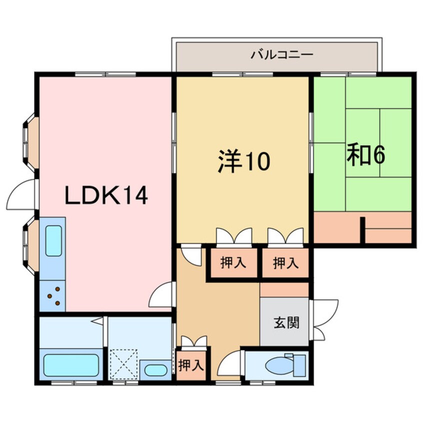 間取図 ヒマワリ