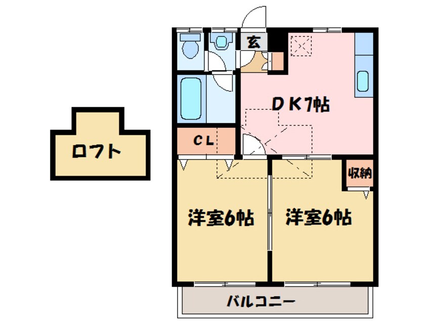 間取図 ソシアサニーヒル