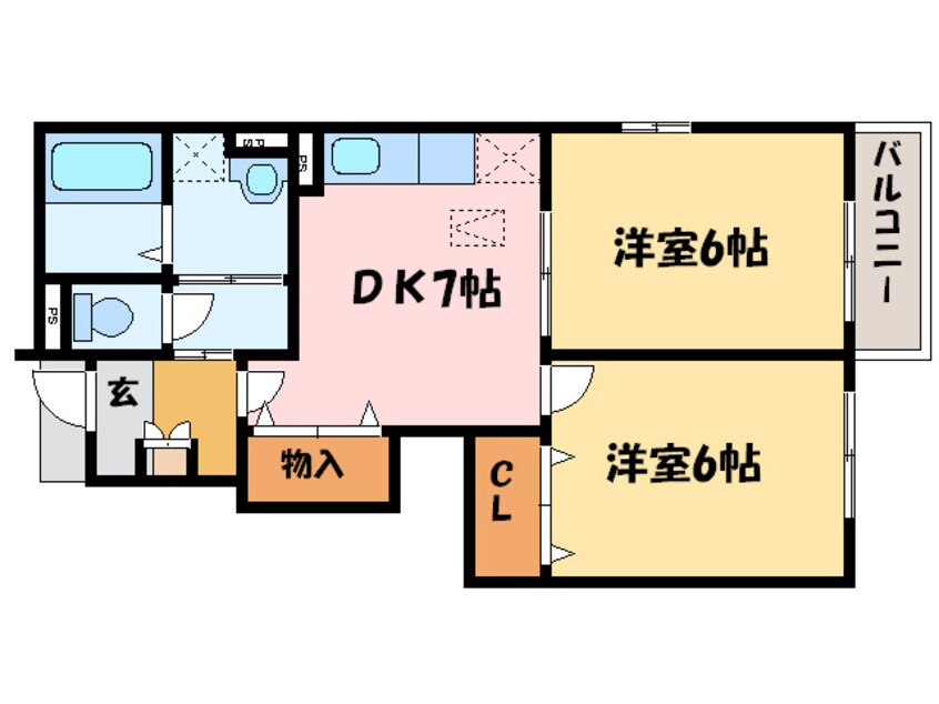 間取図 サングリーンハイツ