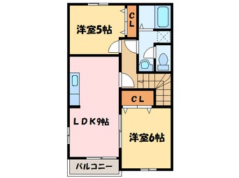 間取図 ベルメゾン