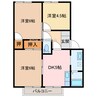 シーサイドヴィラ浮島 3DKの間取り