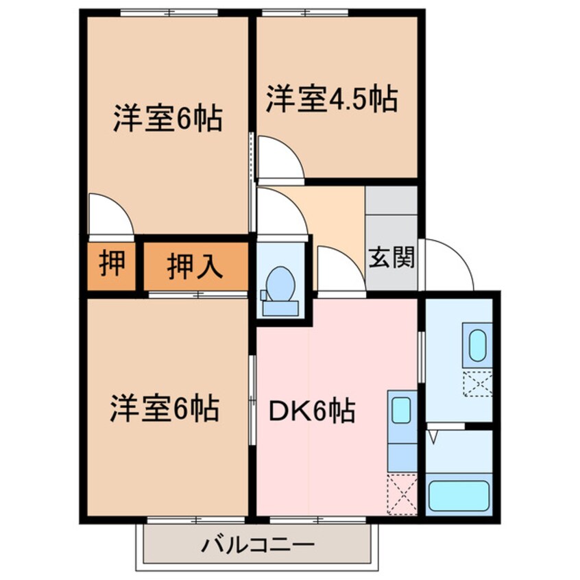 間取図 シーサイドヴィラ浮島