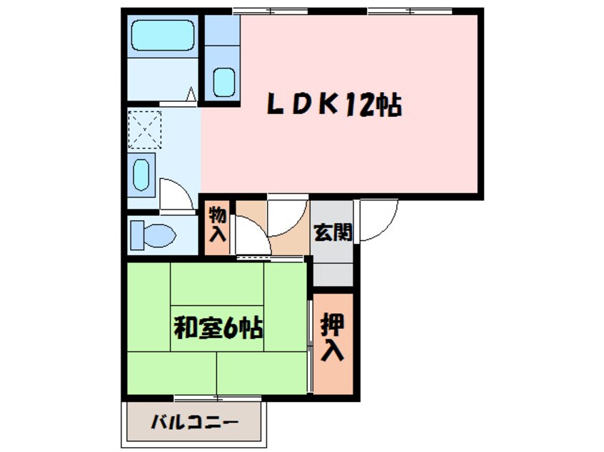 間取図 メゾントレビⅠ