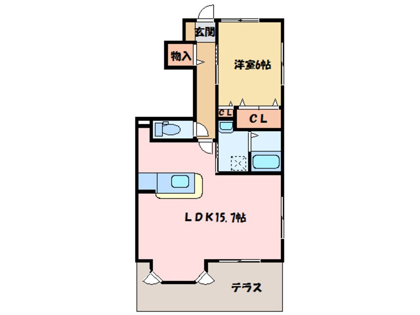 間取図 クレメントガーデン