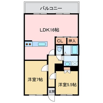 間取図 アーバンコート北新町