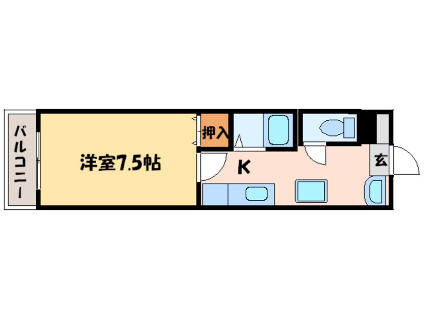 間取図 ナデシコハイツ